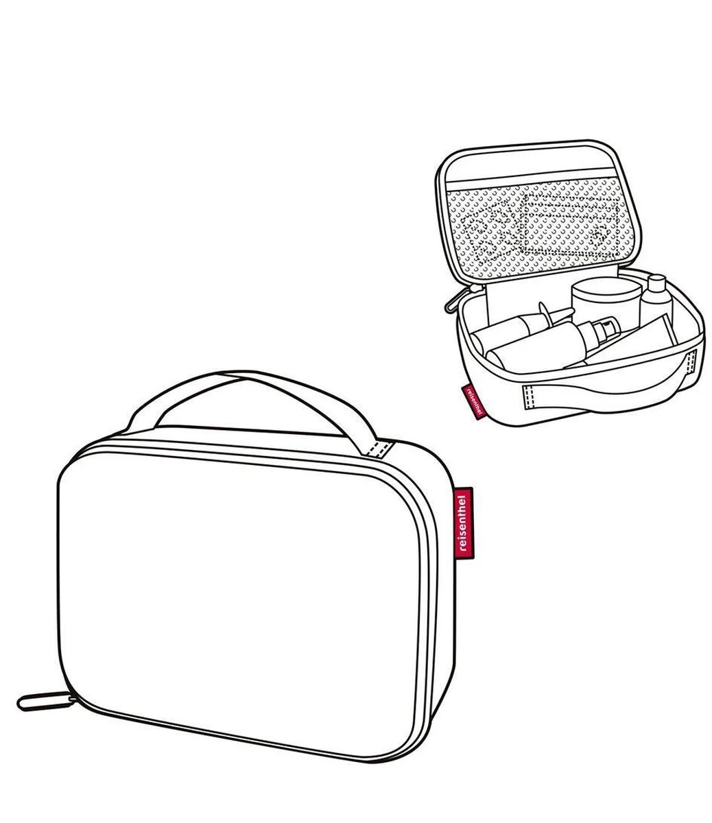 Reisenthel Thermocase Lunchbox - 1,5L - Dots Zwart - Afbeelding 4