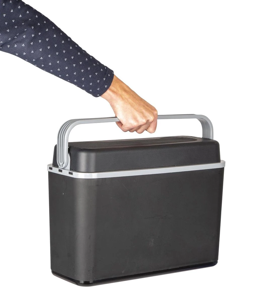 Bo-Camp Elektrische Autokoelbox Arctic - 12 Volt - 12 Liter - Zwart/Grijs - Afbeelding 6