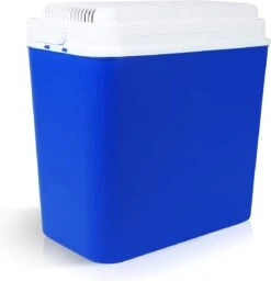 Niceey Thermo Elektrische Koelbox - 24 Liter - Koelbox Elektrisch 12v 230 Volt - Coolbox - Koelt & Verwarmt - Blauw