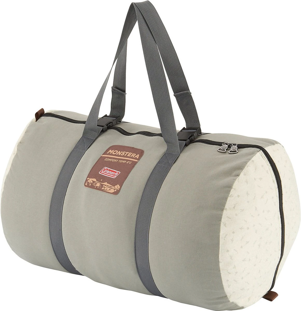 Coleman Monstera XL Slaapzak - 220 X 100 Cm - Beige - Afbeelding 4