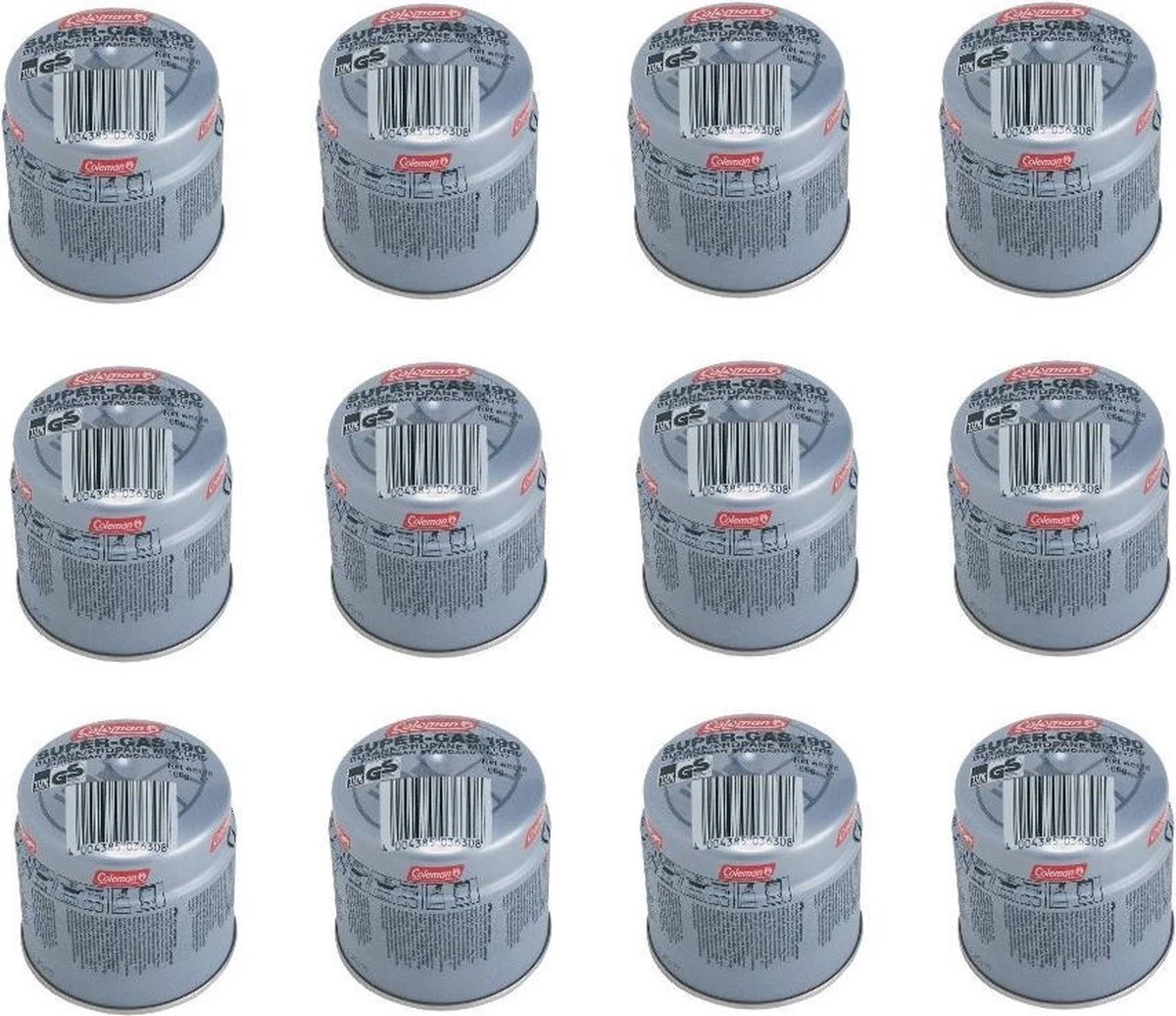 Coleman Prik Gas Cartouche Met Veiligheidsventiel 190g - Cosiscoop Gaslantaarn - Metaal - - Afbeelding 3