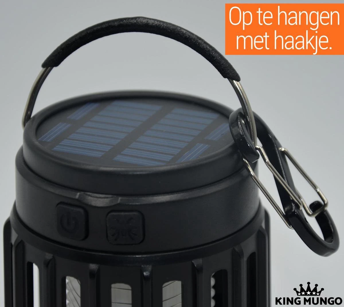 Anti Muggenlamp LED Camping Lamp | Thuis Muggen Vanger Lamp Oplaadbaar | King Mungo - Afbeelding 15