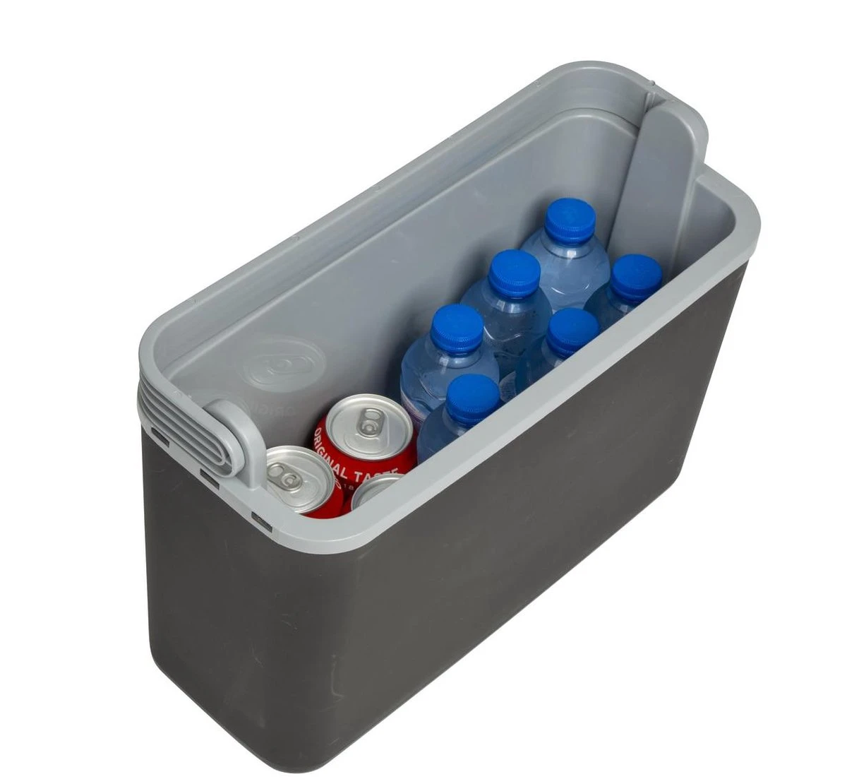 Bo-Camp Elektrische Autokoelbox Arctic - 12 Volt - 12 Liter - Zwart/Grijs - Afbeelding 5