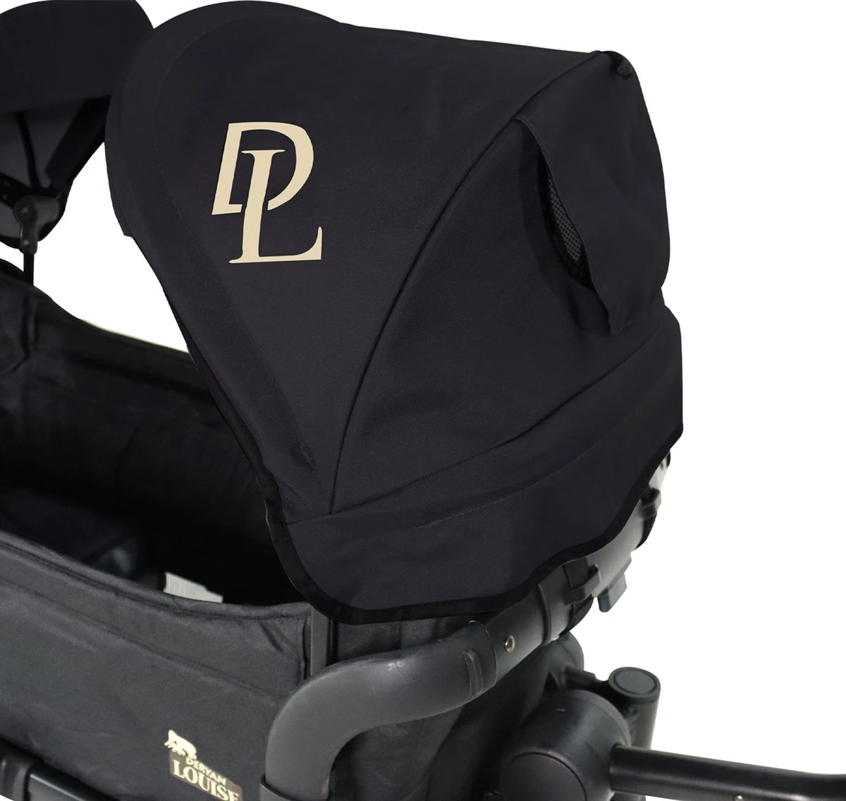 Deryan Luxe Sandy Bolderkar - Duo Buggy - Tandem Buggy - Opvouwbaar - Inklapbare Bolderwagen - Duo Kinderwagen - Zwart - Afbeelding 9