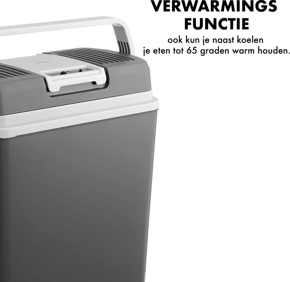 MOA - Thermo-elektrische Koelbox - Met Verwarmingsfunctie - 12V En 230V - 22 Liter - Grijs -ECW22 - Afbeelding 3