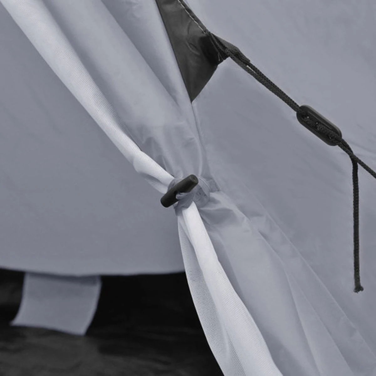 VidaXL Tent 4-persoons Grijs - Afbeelding 2