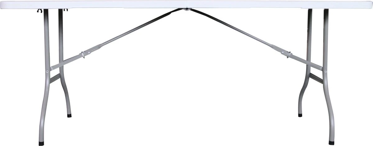 ERRO Campingtafel - Vouwtafel - 180x74x72 Cm - Wit - Voor 8 Personen - Afbeelding 2