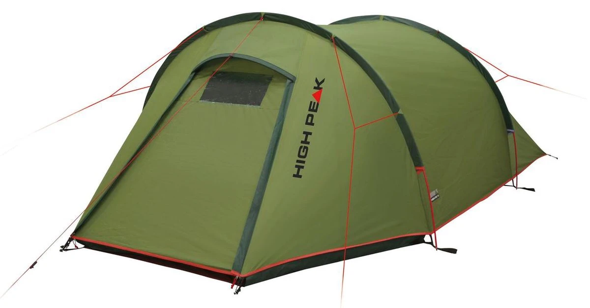 High Peak Kite 2 Tunneltent - Groen - 2 Persoons - Afbeelding 2