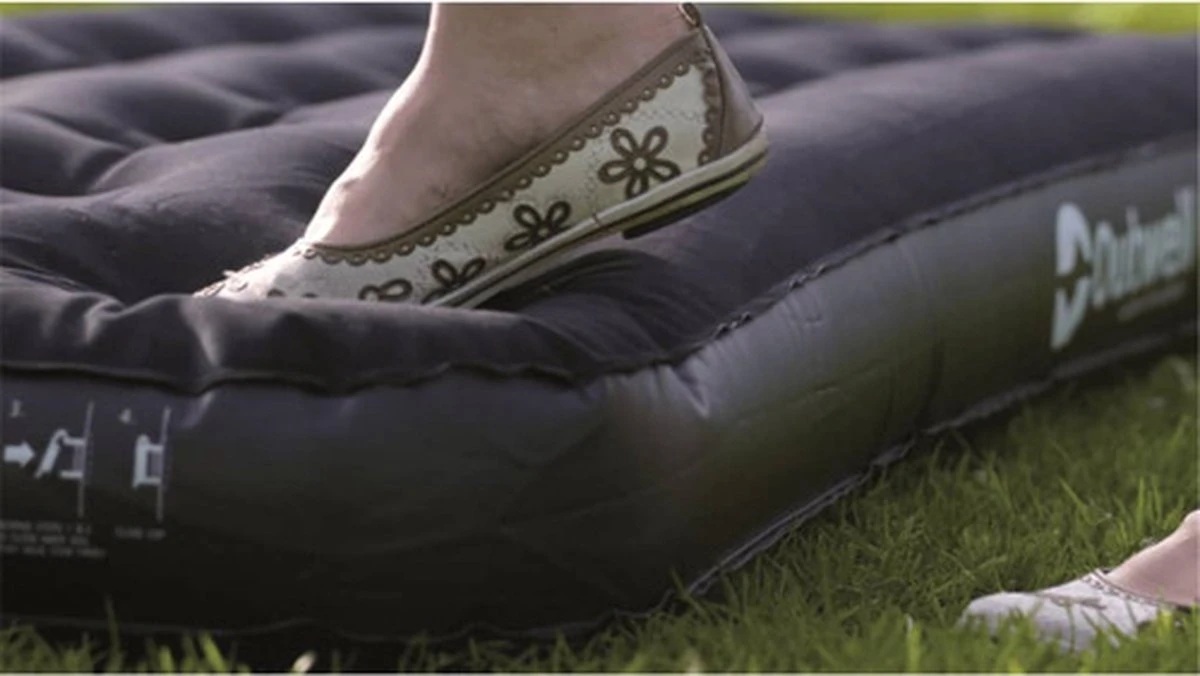 Outwell Luchtbed Flock Classic Eenpersoons 185x75x18/28 Cm 360440 - Afbeelding 2