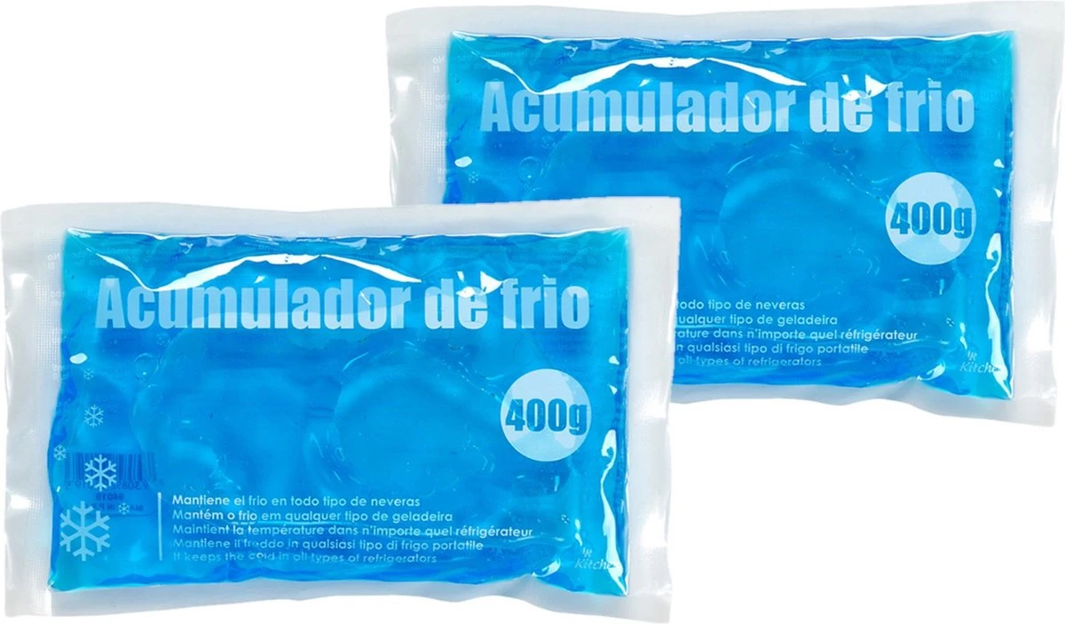 Herbruikbare Flexibele Koelelementen/ Icepacks 22,5 X 14,5 X 3 Cm - Afbeelding 3