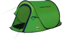 High Peak Vision 2 Pop Up Tent - Groen - 2 Persoons