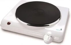 Kemper Elektrische Kookplaat - Campingkooktoestel - 1 Pit - 1500W - Ø16,5 Cm