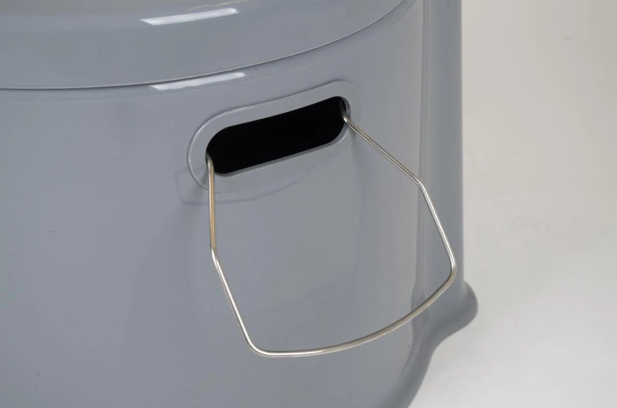 Bo-Camp Draagbaar Camping Toilet - 7 Liter - Grijs - Afbeelding 8