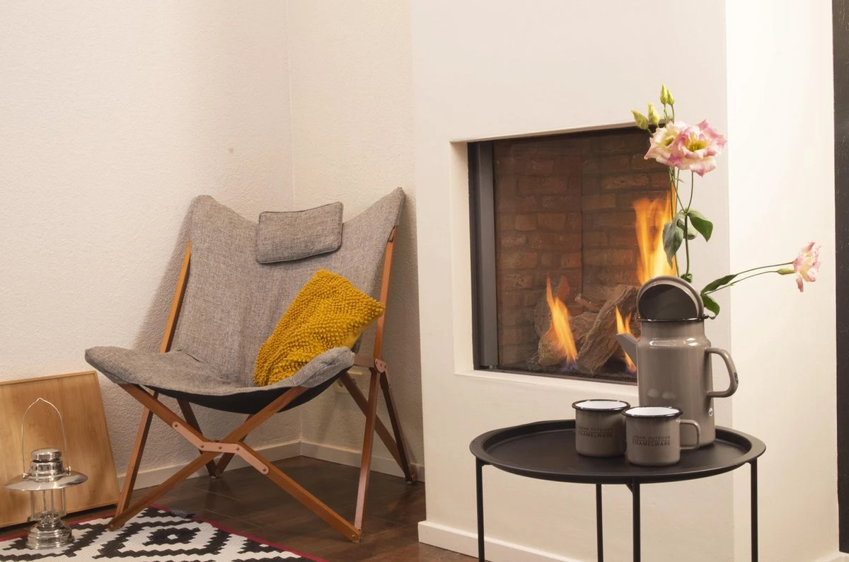 Bo-Camp - Urban Outdoor - Relaxstoel - Bloomsbury - L - Oxford Polyester - Grijs - Afbeelding 8