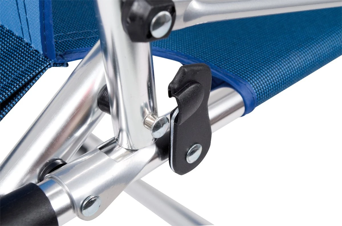 Bo-Camp Copa Rio Strandstoel - Opvouwbaar - Beach - Ocean (blauw) - Afbeelding 5