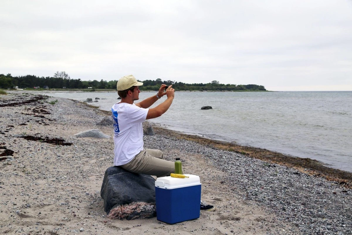 Mobicool MMP24 Koelbox - 24 L - Passief - Blauw/wit - Afbeelding 2