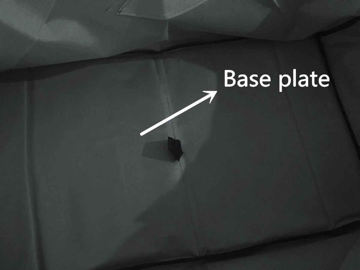 Rijoka Opvouwbare Bolderkar Mét Harde Bodem | Zwart - Afbeelding 8