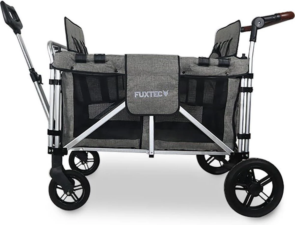 FUXTEC Bolderkar FX-CTXL900 - Premium Grijs - Nu Voor Maximaal 4 Kinderen - Afbeelding 10