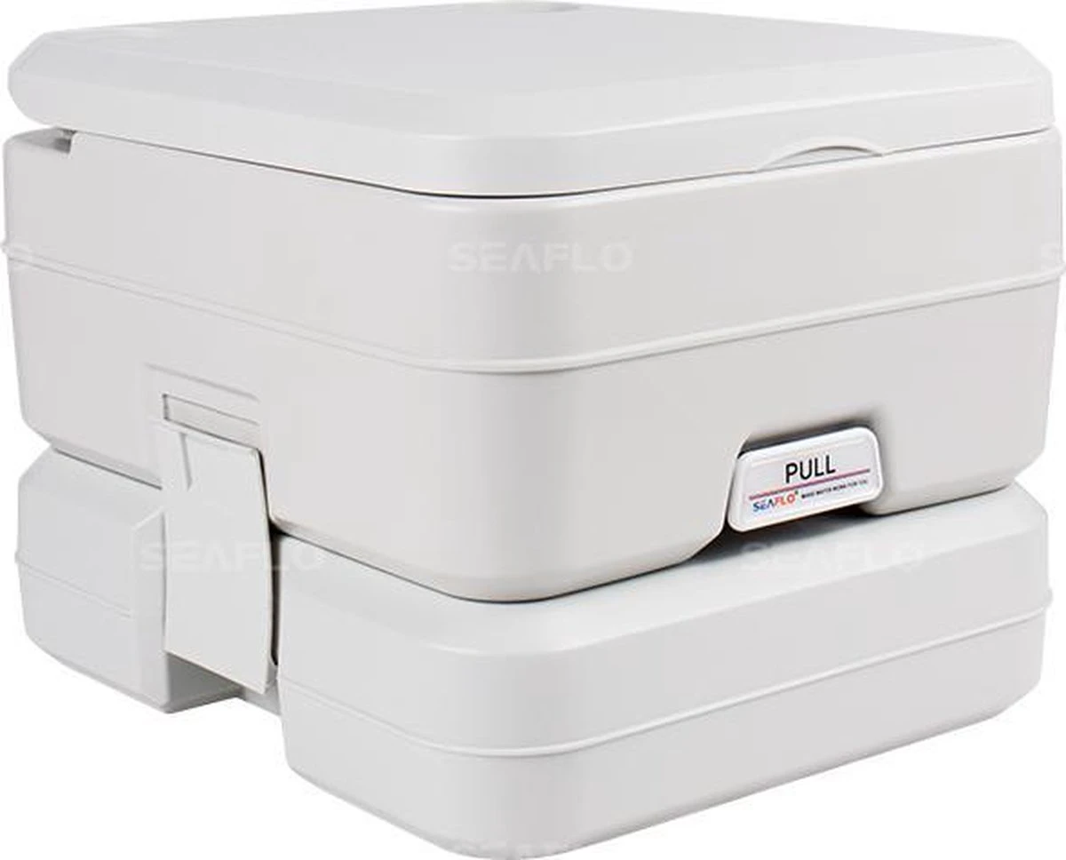 SeaFlo Portable Toilet - Meeneembaar Toilet - Draagbaar Toilet - Chemisch Toilet 10liter - Camping Toilet 10l - WC - Afbeelding 2