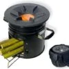 Thuiser Rocket Stove - Kooktoestel Op Houtvuur - Camping Gadget - Buiten Koken Op Vuur - Kookkachel Voor Buiten - Buiten Koken Op Vuur Toestellen - Kampeer Gadgets - Gadgets Mannen - Kampeer Kooktoestel - Kookkachel Op Hout - Met Draagtas