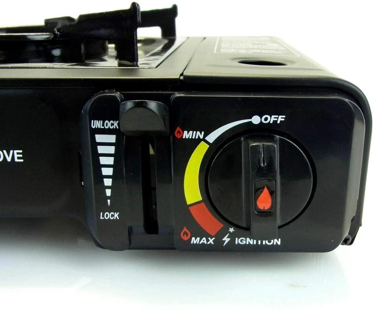 Camping Kooktoestel Op Gas - 1-pits - Inclusief Opbergkoffer - Afbeelding 7