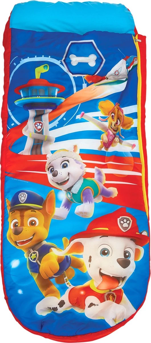 Paw Patrol Junior ReadyBed-2 In 1 Kids Sleeping Inflatable Air Bed In A Bag With A Pump, Polyester, Single - Afbeelding 3