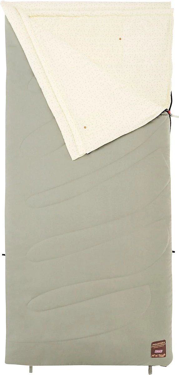 Coleman Monstera XL Slaapzak - 220 X 100 Cm - Beige