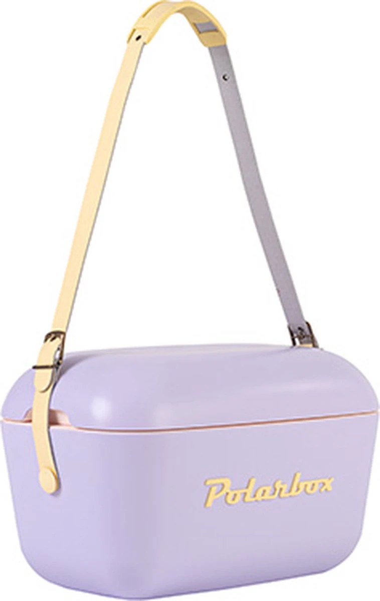 Merkloos Polarbox - Koelbox - Met Schouderband - Paars - 12 Liter - 40x26x(H)23cm - Afbeelding 3