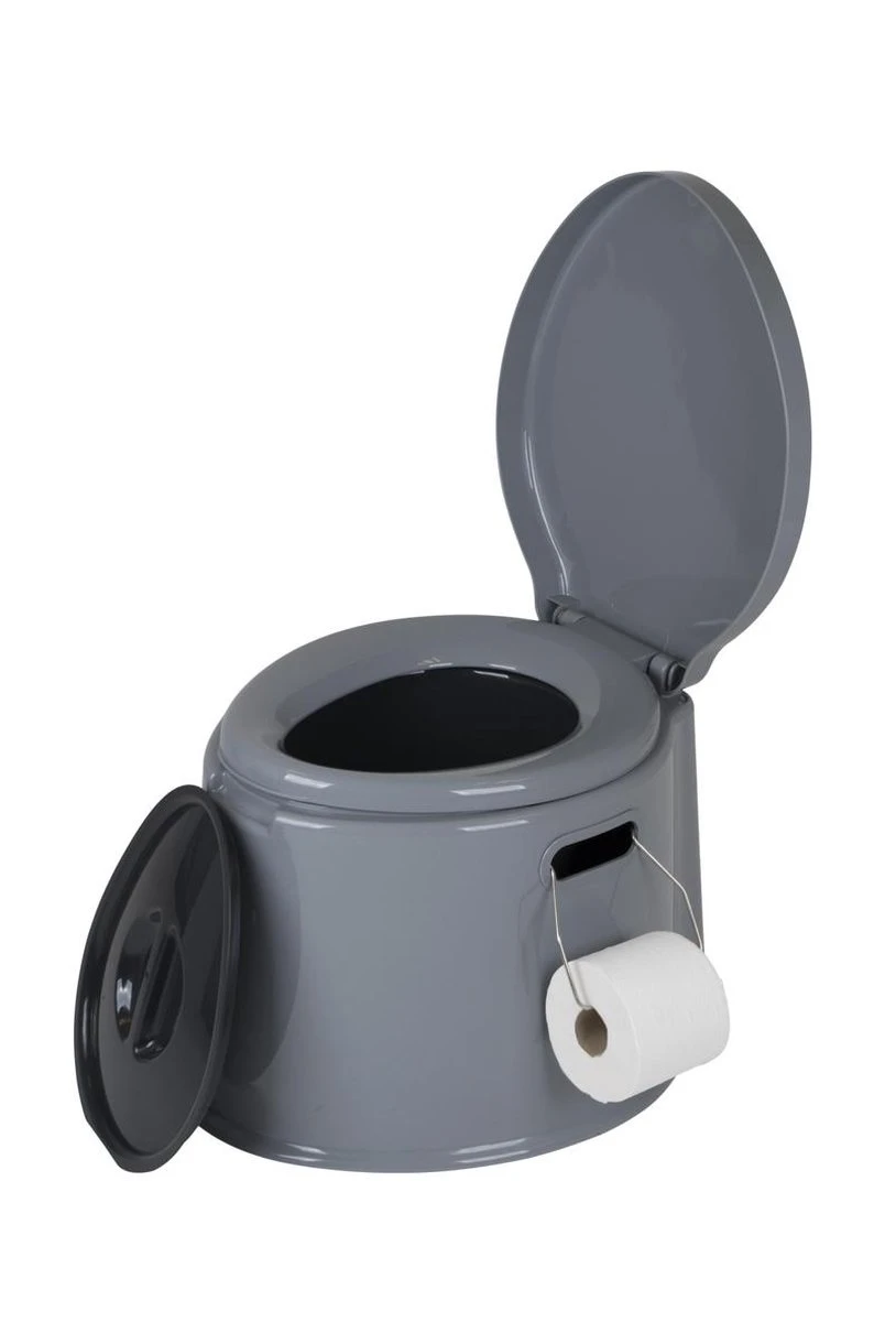Bo-Camp Draagbaar Camping Toilet - 7 Liter - Grijs - Afbeelding 11