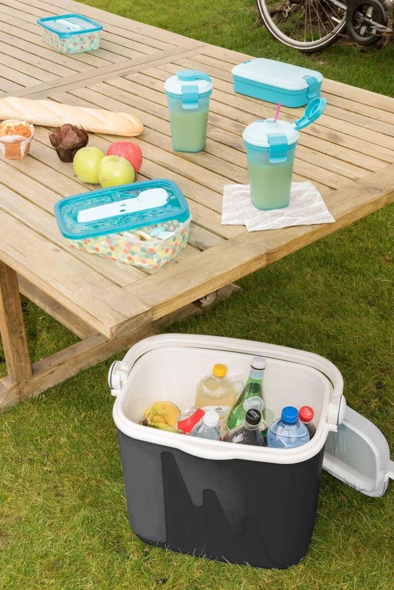 Curver Koelbox - 20L - Grijs - Isolatiekoelbox - Afbeelding 2