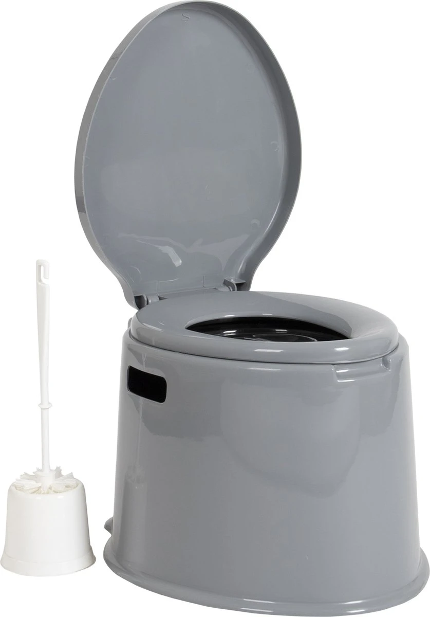 Bo-Camp Draagbaar Camping Toilet - 7 Liter - Grijs - Afbeelding 6