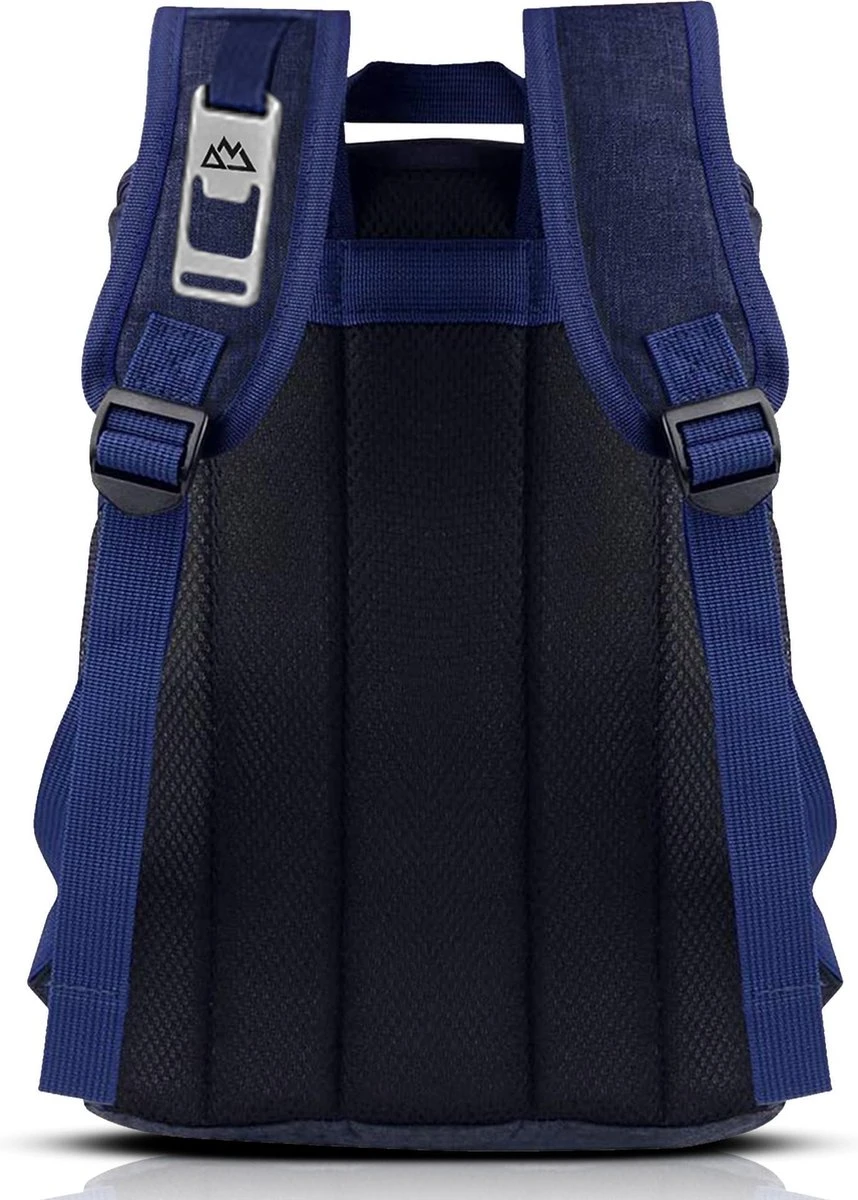 Needventure Koeltas - Lunchtas - Koelrugtas - Picknicktas - 20 Liter - Flessenhouder - Bieropener - Blauw - Afbeelding 2