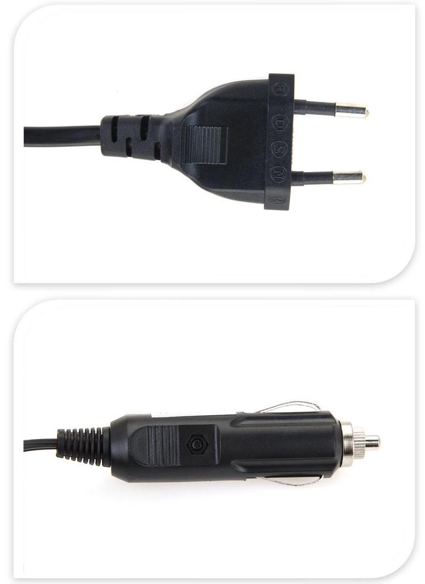 Excellent Cool Solutions - Draagbare Koelbox - Met Verwarm Functie - Blauw/wit - 24 Liter - 12V & 230V - Afbeelding 3