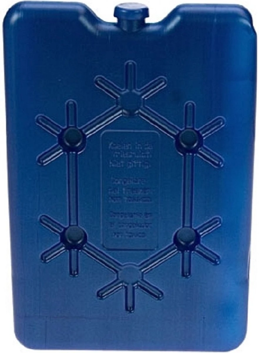 Merkloos Pakket Van 5x Stuks Platte Koelelementen 200 Gram 11 X 16 Cm - Koelelementen Voor Koelboxen - Outdoor En Kamperen - Afbeelding 2