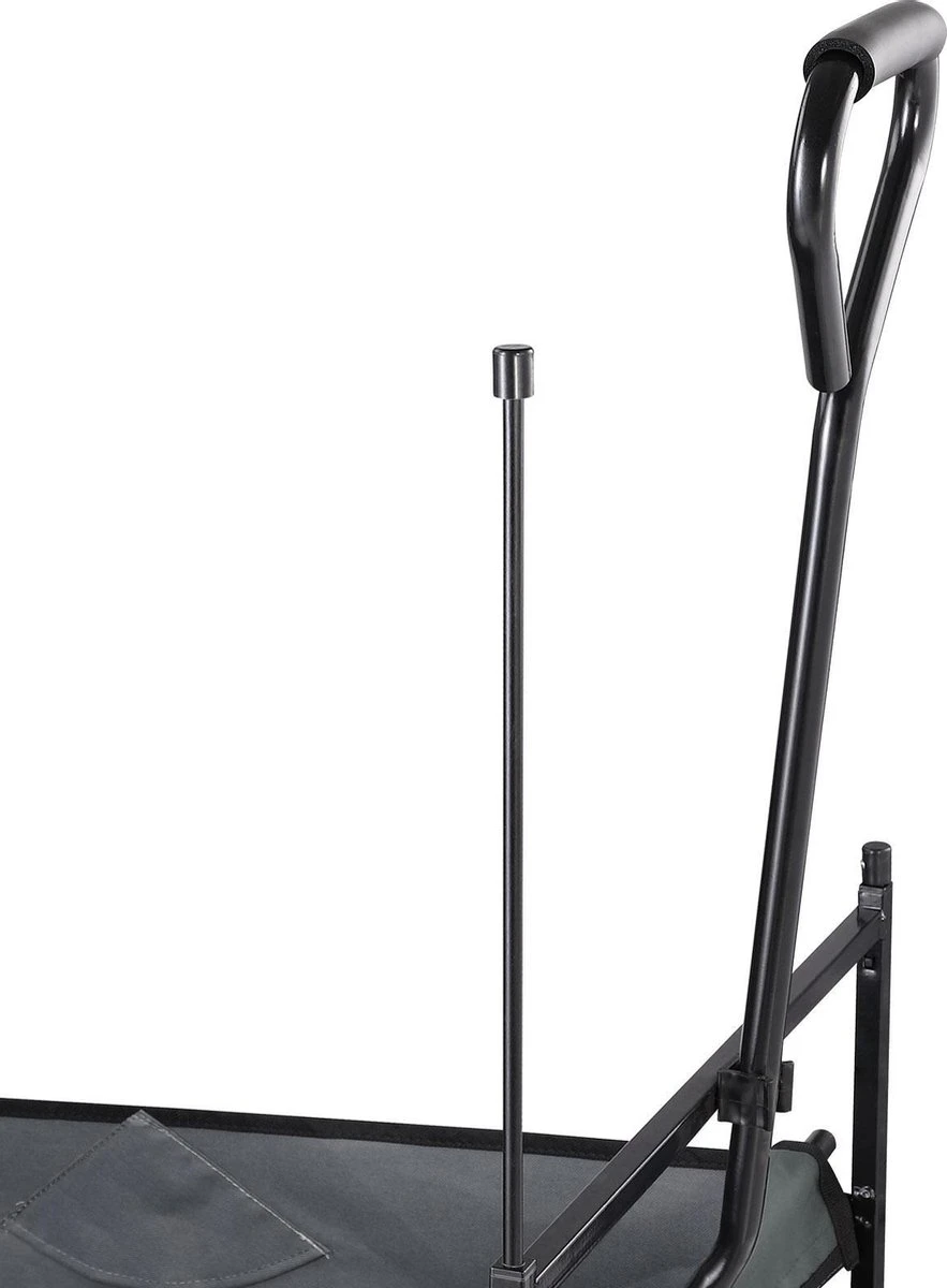 Monzana Bolderkar Opvouwbaar - 100 Liter - Met Afneembaar Dak Grijs - Afbeelding 9