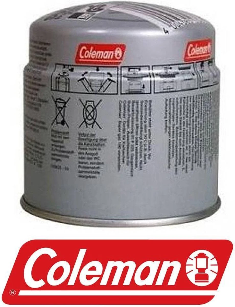 Coleman Prik Gas Cartouche Met Veiligheidsventiel 190g - Cosiscoop Gaslantaarn - Metaal - - Afbeelding 6
