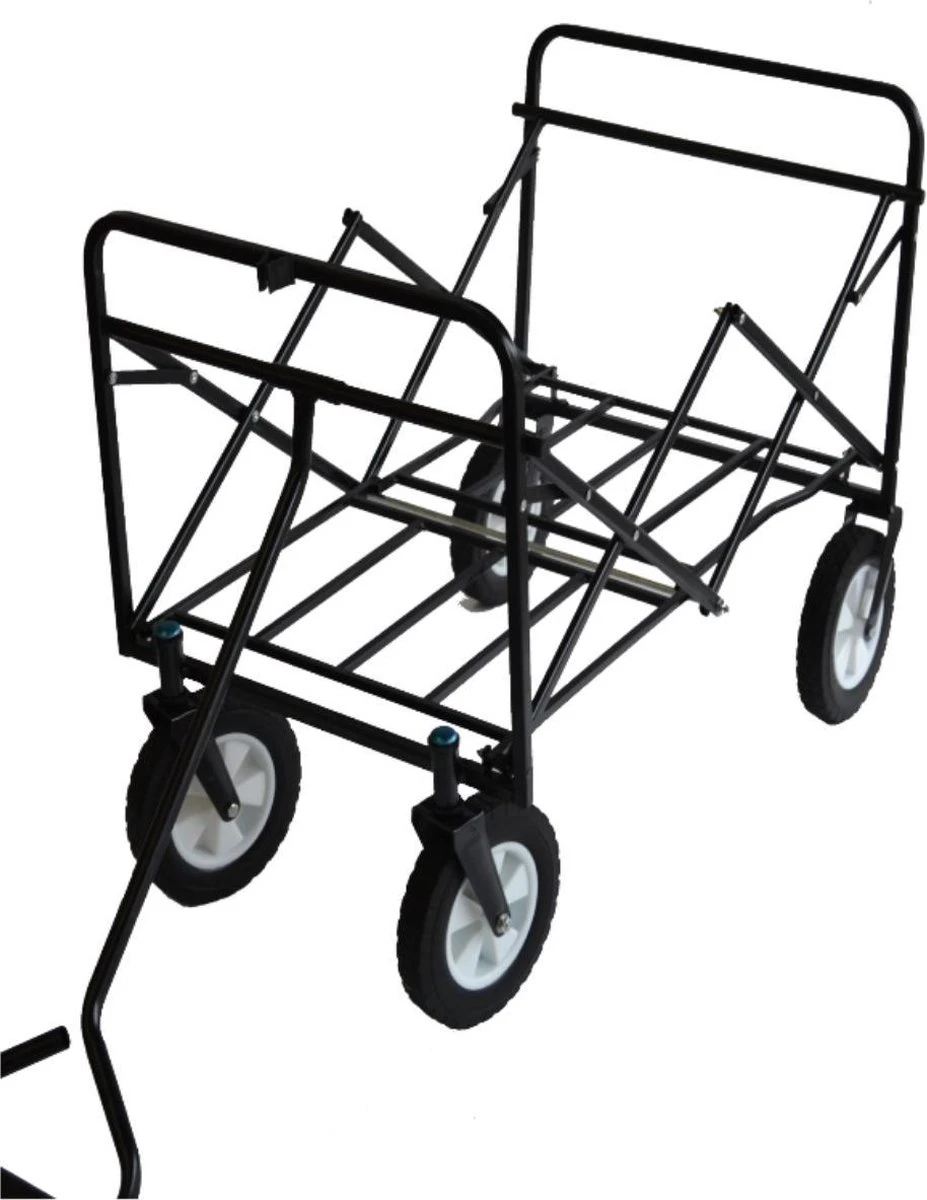 Rijoka Opvouwbare Bolderkar Mét Harde Bodem | Groen - Afbeelding 2