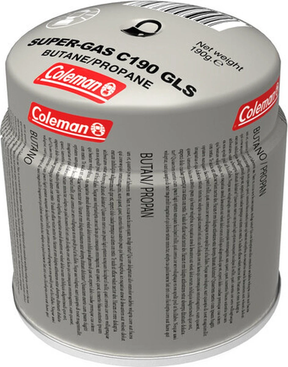 Coleman Prik Gas Cartouche Met Veiligheidsventiel 190g - Cosiscoop Gaslantaarn - Metaal - - Afbeelding 9