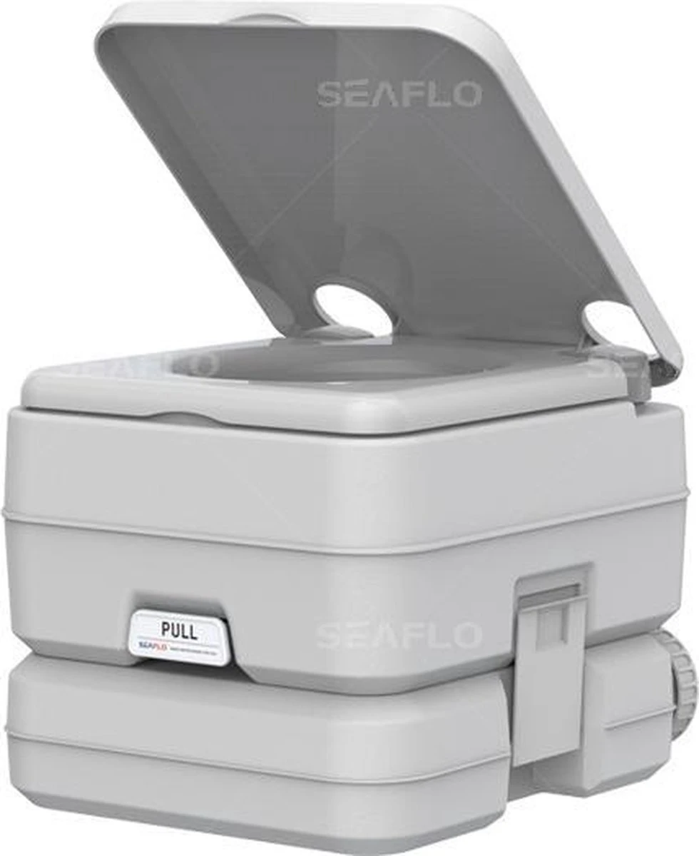 SeaFlo Portable Toilet - Meeneembaar Toilet - Draagbaar Toilet - Chemisch Toilet 10liter - Camping Toilet 10l - WC
