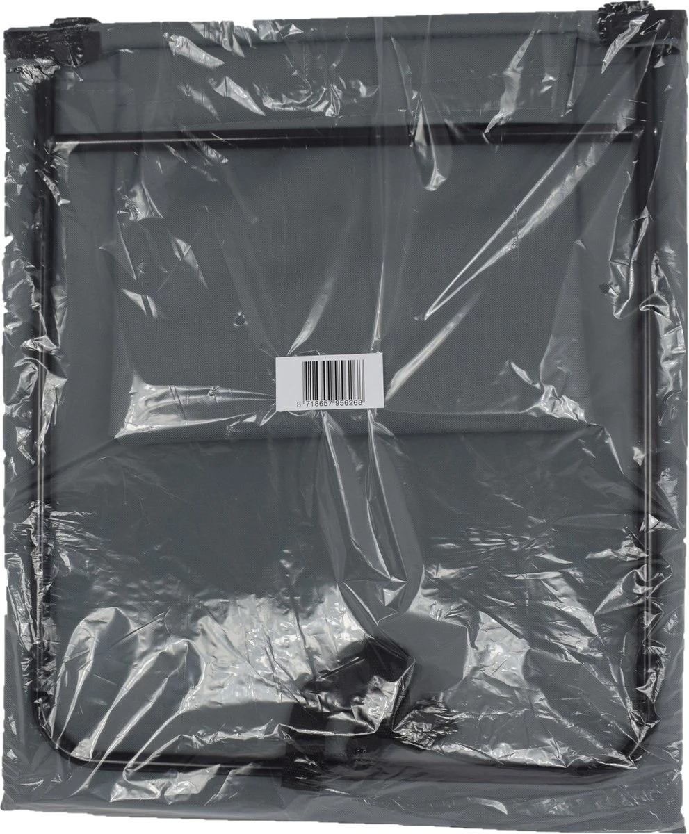 Strandmat Opvouwbaar Met Schouderband - Strandstoel Grijs 145x47x52 - Afbeelding 4