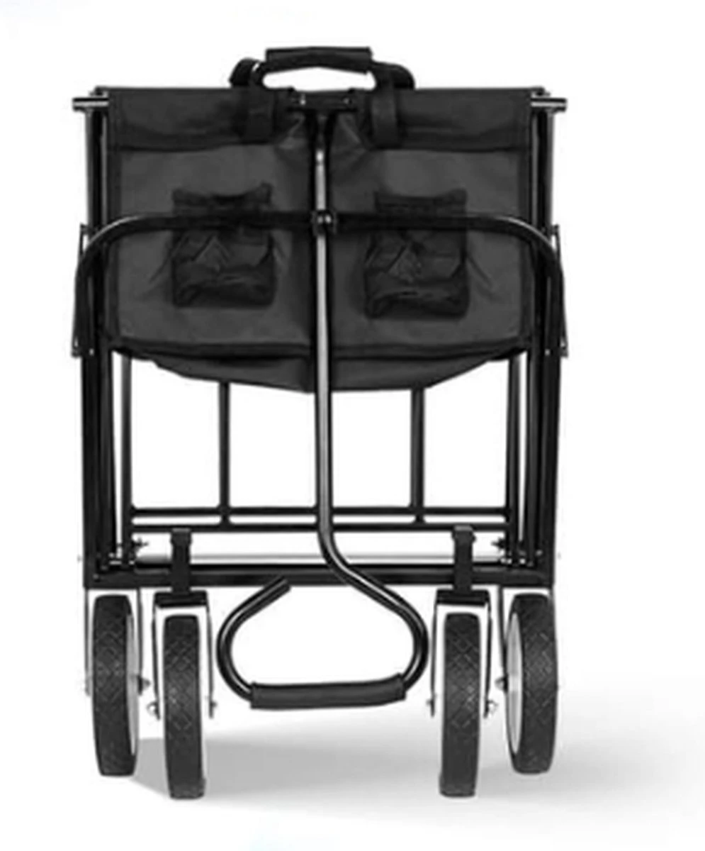 Rijoka Opvouwbare Bolderkar Mét Harde Bodem | Groen - Afbeelding 9